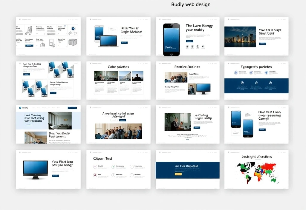 Custom web design process and examples