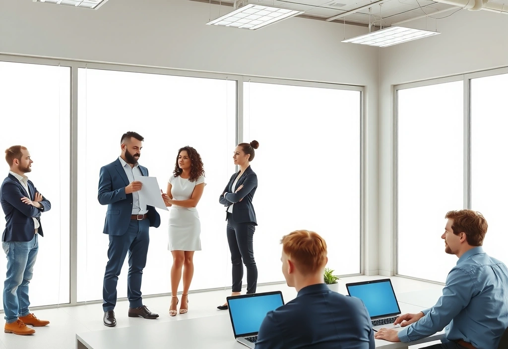 Professional web development team consultation